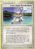 Team Aqua Verschw�rer aus dem Set EX Team Magma vs Team Aqua