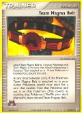 Team Magma G�rtel aus dem Set EX Team Magma vs Team Aqua