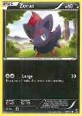 Zorua aus dem Set Schwarz und Wei�