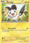 Emolga aus dem Set Schwarz und Wei� - K�nigliche Siege