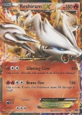 Reshiram EX aus dem Set Schwarz und Wei� - Kommende Schicksale