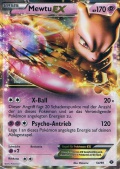 Mewtu EX aus dem Set Schwarz und Wei� - Kommende Schicksale