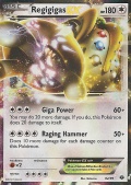 Regigigas EX aus dem Set Schwarz und Wei� - Kommende Schicksale