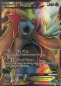 Entei EX aus dem Set Schwarz und Wei� - Erforscher der Finsternis