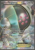 Registeel EX aus dem Set Schwarz und Wei� - Hoheit der Drachen