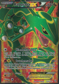 Rayquaza EX aus dem Set Schwarz und Wei� - Hoheit der Drachen