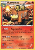 Camerupt aus dem Set Schwarz und Wei� - �berschrittene Schwellen