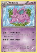 Nidorino aus dem Set Schwarz und Wei� - Plasma Frost