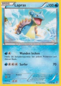 Lapras aus dem Set Schwarz und Wei� - Plasma Blaster