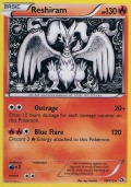 Reshiram aus dem Set Schwarz und Wei� - Legend�re Sch�tze