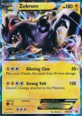 Zekrom EX aus dem Set Schwarz und Wei� - Legend�re Sch�tze