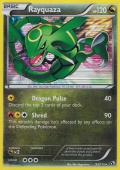 Rayquaza aus dem Set Schwarz und Wei� - Legend�re Sch�tze