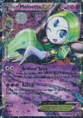 Meloetta EX aus dem Set Schwarz und Wei� - Legend�re Sch�tze