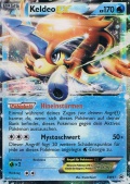 Keldeo EX aus dem Set BW Black Star Promos