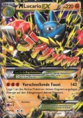 M-Lucario EX aus dem Set XY Fliegende F�uste