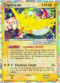 Zapdos ex aus dem Set EX Feuerrot und Blattgr�n