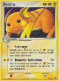 Raichu aus dem Set EX Feuerrot und Blattgr�n