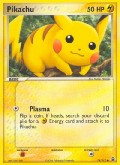 Pikachu aus dem Set EX Feuerrot und Blattgr�n