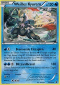 Wei�es Kyurem aus dem Set XY Schicksalsschmiede