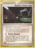 Rocket�s Tricky Gym* aus dem Set EX Team Rocket Returns